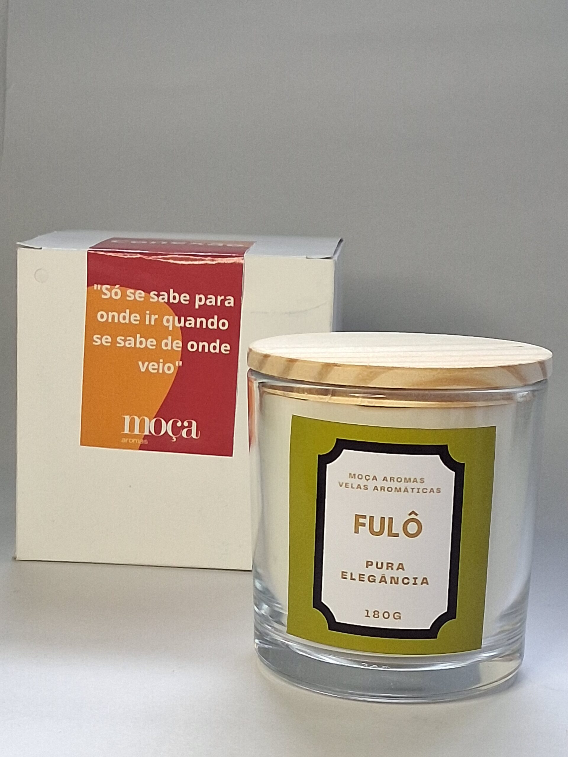 Fulô - Vela Aromática perfumada 180G. AROMA FLORAL. Cera 100% vegetal, essências livres de ftalatos e parabenos, pavio 100% algodão. - Imagem 4