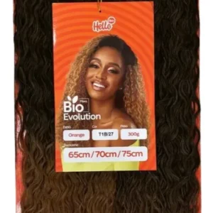 Cabelo Cacheado Hello Hair Orange 75 cm cor T1B27